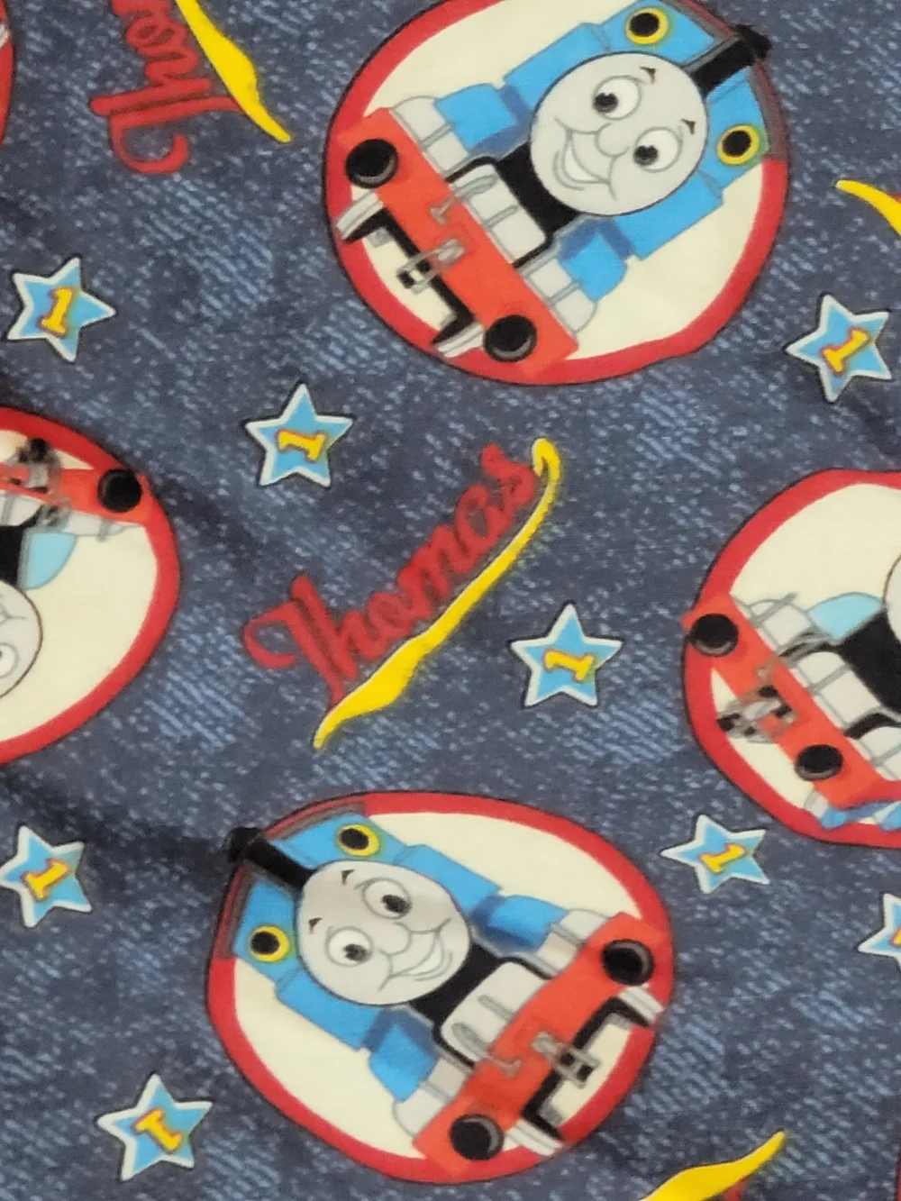 Handmade Thomas The Tank Quilted Blanket